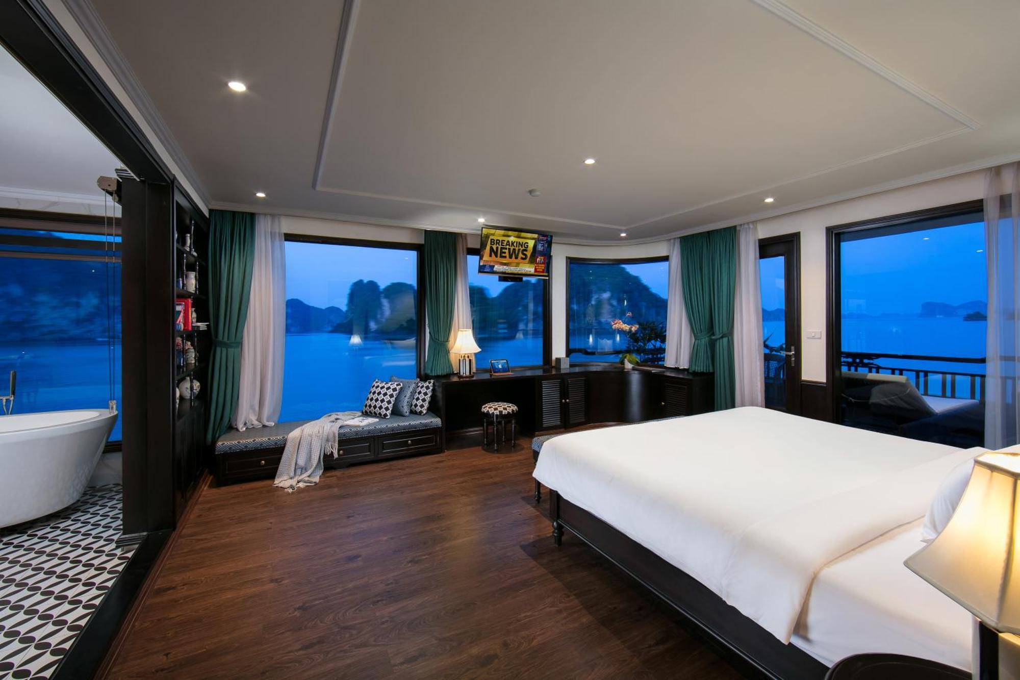 Hotel Genesis Luxury Regal Cruises Ha Long Pokoj fotografie